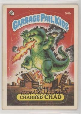 1985 Topps Garbage Pail Kids Series 2 - [Base] #54b.1 - Charred Chad (One Star Back)
