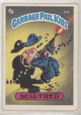 1985 Topps Garbage Pail Kids Series 2 - [Base] #57b.2 - Dead Fred (Messy Tessie Puzzle Back)