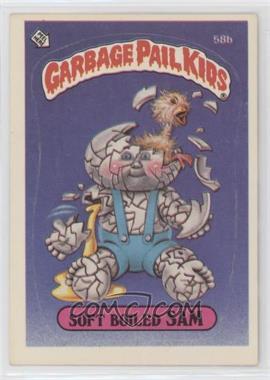 1985 Topps Garbage Pail Kids Series 2 - [Base] #58b.1 - Soft Boiled Sam (Jolted Joel Puzzle Back)