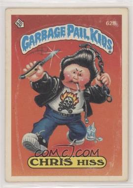 1985 Topps Garbage Pail Kids Series 2 - [Base] #62b.2 - Chris Hiss (Two Star Back) [Good to VG‑EX]