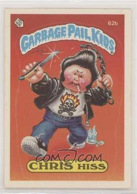 1985 Topps Garbage Pail Kids Series 2 - [Base] #62b.2 - Chris Hiss (Two Star Back) [EX to NM]