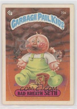 1985 Topps Garbage Pail Kids Series 2 - [Base] #70a.1 - Bad Breath Seth (Jolted Joe Puzzle Back)