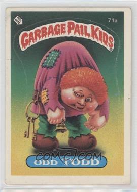 1985 Topps Garbage Pail Kids Series 2 - [Base] #71a.2 - Odd Todd (Messy Tessie Puzzle Back)