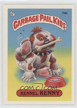 1985 Topps Garbage Pail Kids Series 2 - [Base] #74b.2 - Kennel Kenny (Two Star Back)