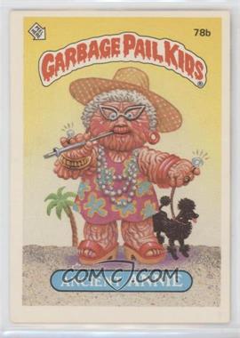 1985 Topps Garbage Pail Kids Series 2 - [Base] #78b.1 - Ancient Annie (Jolted Joe Puzzle Back)