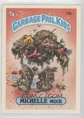 1985 Topps Garbage Pail Kids Series 2 - [Base] #79b.1 - Michelle Muck (Jolted Joe Puzzle Back)