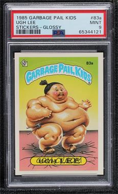 1985 Topps Garbage Pail Kids Series 2 - [Base] #83a.1 - Ugh Lee (One Star Back) [PSA 9 MINT]