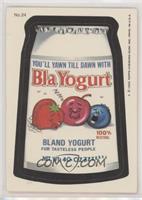 Bla Yogurt [Good to VG‑EX]