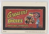 Greaser's Pieces