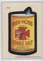 Red Hoss Salt [Poor to Fair]