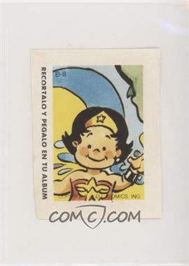 1986 Agencia Reyauca/Salo Super Amigos - [Base] #B-8 - Wonder Woman Jr.