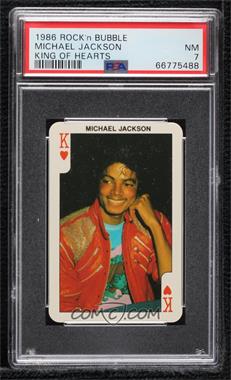 1986 Dandy Rock 'n Bubble - [Base] #KH - Michael Jackson [PSA 7 NM]