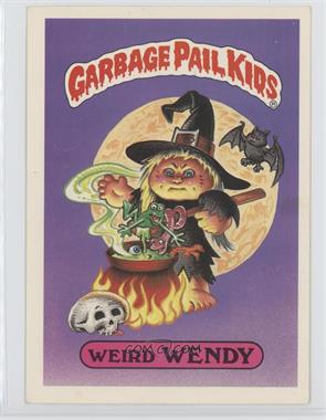 1986 Topps Garbage Pail Kids Jumbos - [Base] #16 - Weird Wendy