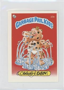 1986 Topps Garbage Pail Kids Series 1 - [Base] - UK Minis #23a - Drippy Dan