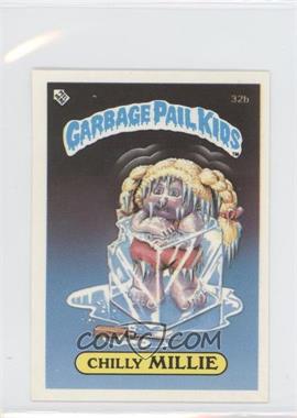 1986 Topps Garbage Pail Kids Series 1 - [Base] - UK Minis #32b - Chilly Millie