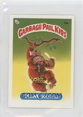 1986 Topps Garbage Pail Kids Series 1 - [Base] - UK Minis #34a - Kim Kong