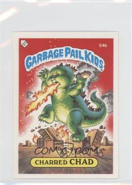 1986 Topps Garbage Pail Kids Series 2 - [Base] - UK Minis #54b - Charred Chad