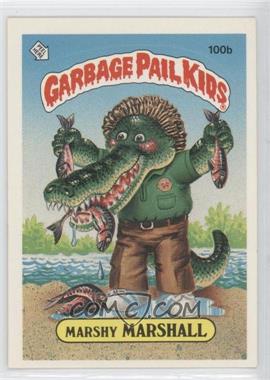 1986 Topps Garbage Pail Kids Series 3 - [Base] #100b.2 - Marshy Marshall (Two Star Back)