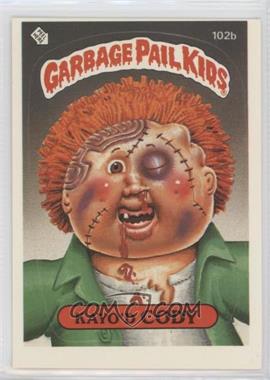 1986 Topps Garbage Pail Kids Series 3 - [Base] #102b.2 - Kayo'd Cody (Two Star Back)