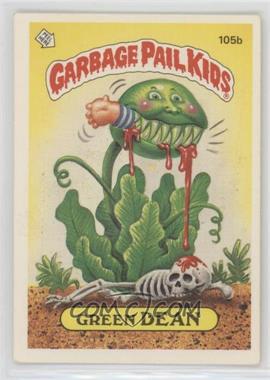 1986 Topps Garbage Pail Kids Series 3 - [Base] #105b.1 - Green Dean (One Star Back)