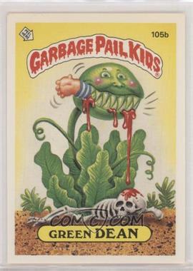 1986 Topps Garbage Pail Kids Series 3 - [Base] #105b.1 - Green Dean (One Star Back)