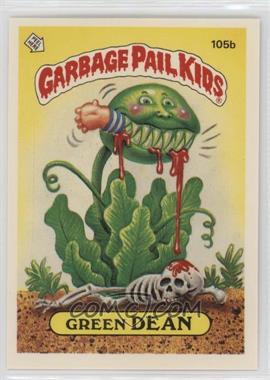 1986 Topps Garbage Pail Kids Series 3 - [Base] #105b.1 - Green Dean (One Star Back)
