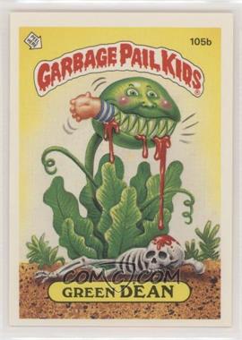 1986 Topps Garbage Pail Kids Series 3 - [Base] #105b.2 - Green Dean (Two Star Back)