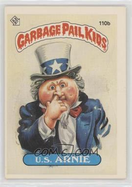 1986 Topps Garbage Pail Kids Series 3 - [Base] #110b.3 - U.S. Arnie (Two Star Back, Teacher)