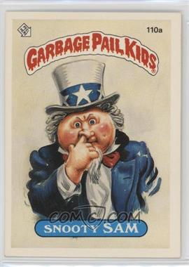 1986 Topps Garbage Pail Kids Series 3 - [Base] #110b.4 - U.S. Arnie (Two Star Back, Big Sister)