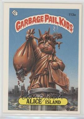 1986 Topps Garbage Pail Kids Series 3 - [Base] #113b.2 - Liberty Libby (Two Star Back, Barber)