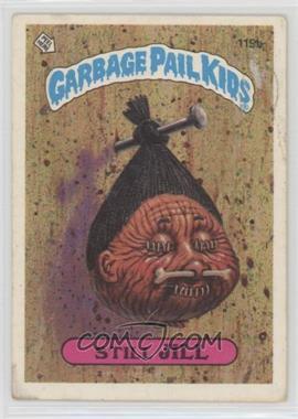 1986 Topps Garbage Pail Kids Series 3 - [Base] #119b.2 - Still Jill (Two Star Back) [Noted]