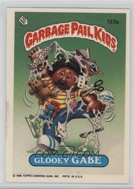 1986 Topps Garbage Pail Kids Series 3 - [Base] #123a.1 - Glooey Gabe (Copyright on Front)