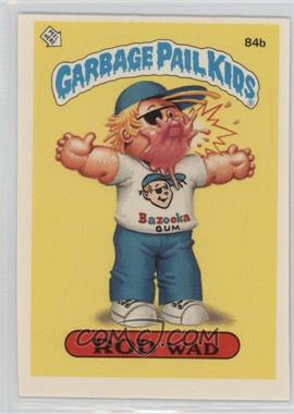 1986 Topps Garbage Pail Kids Series 3 - [Base] #84b.1 - Rod Wad (One Star Back, Barber)