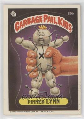 1986 Topps Garbage Pail Kids Series 3 - [Base] #85b.1 - Pinned Lynn (Copyright on Front)
