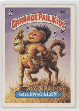 1986 Topps Garbage Pail Kids Series 3 - [Base] #86b.1 - Galloping Glen (One Star Back) [Good to VG‑EX]