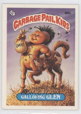 1986 Topps Garbage Pail Kids Series 3 - [Base] #86b.2 - Galloping Glen (Two Star Back)