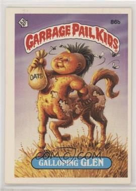 1986 Topps Garbage Pail Kids Series 3 - [Base] #86b.2 - Galloping Glen (Two Star Back)