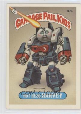 1986 Topps Garbage Pail Kids Series 3 - [Base] #87a.2 - Hot Head Harvey (No Copyright on Front)