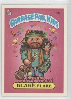 1986 Topps Garbage Pail Kids Series 3 - [Base] #91a.2 - Blake Flake (Two Star Back)