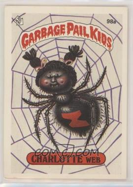 1986 Topps Garbage Pail Kids Series 3 - [Base] #98a.1 - Charlotte Web (One Star Back)