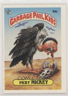 1986 Topps Garbage Pail Kids Series 3 - [Base] #99b.2 - Picky Mickey (Two Star Back)