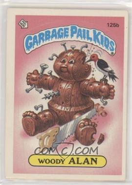 1986 Topps Garbage Pail Kids Series 4 - [Base] #125b.1 - Woody Alan (one star back)