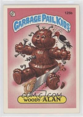 1986 Topps Garbage Pail Kids Series 4 - [Base] #125b.1 - Woody Alan (one star back)