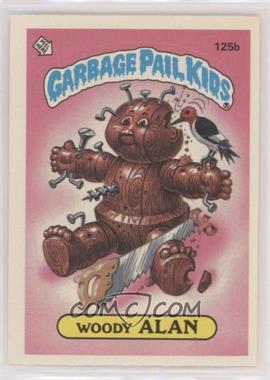 1986 Topps Garbage Pail Kids Series 4 - [Base] #125b.1 - Woody Alan (one star back)