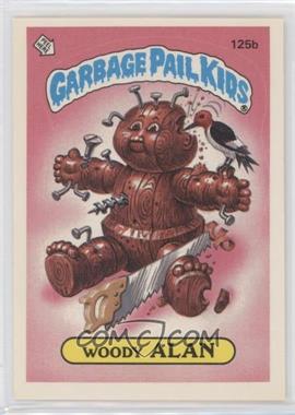 1986 Topps Garbage Pail Kids Series 4 - [Base] #125b.1 - Woody Alan (one star back)