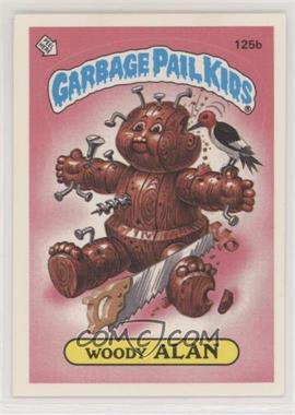 1986 Topps Garbage Pail Kids Series 4 - [Base] #125b.1 - Woody Alan (one star back)