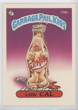 1986 Topps Garbage Pail Kids Series 4 - [Base] #128b.2 - Low Cal (Two Star Back)