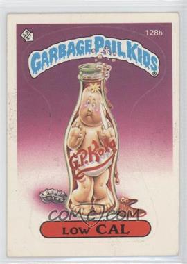 1986 Topps Garbage Pail Kids Series 4 - [Base] #128b.2 - Low Cal (Two Star Back)