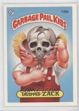 1986 Topps Garbage Pail Kids Series 4 - [Base] #132b.2 - Unzipped Zack (Two Star Back)