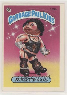 1986 Topps Garbage Pail Kids Series 4 - [Base] #135b.2 - Marty Gras (Two Star Back)